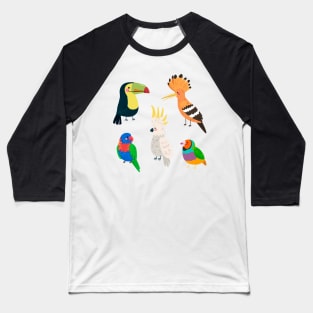 Parrots Collection Baseball T-Shirt